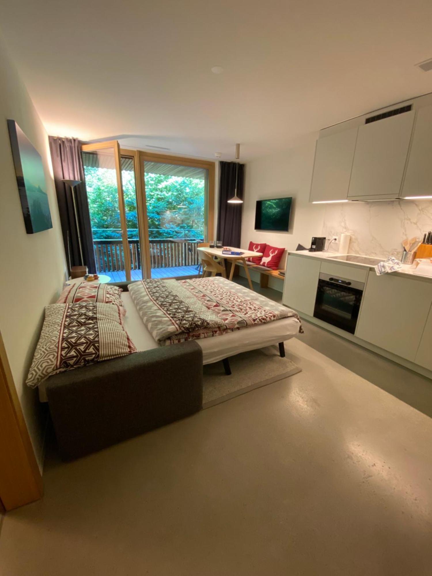 Stilvolle Ferienwohnung Direkt An Der Skipiste Flims Exterior photo